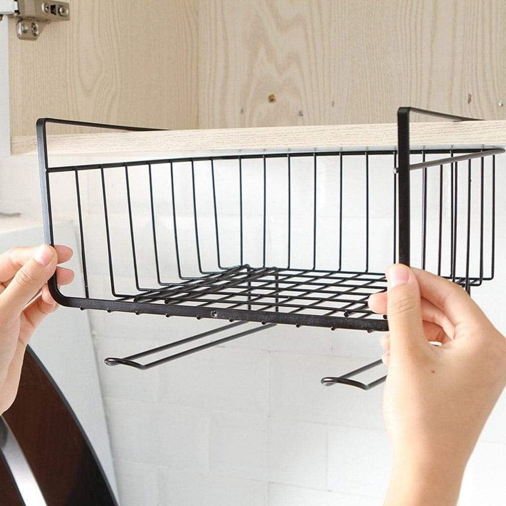 Hanging Organizer Under-Cabinet Shelf - PeekWise