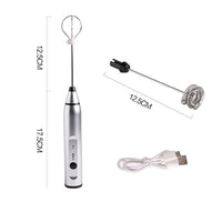 Thumbnail for Milk Frother Foam Maker High Speeds Drink Mixer Handheld