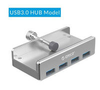 Thumbnail for 4 Port Clip-Type USB 3.0 Aluminum Hub