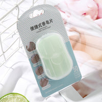 Thumbnail for Mini Portable Disposable Travel Paper Soap Sheets for Hand Washing