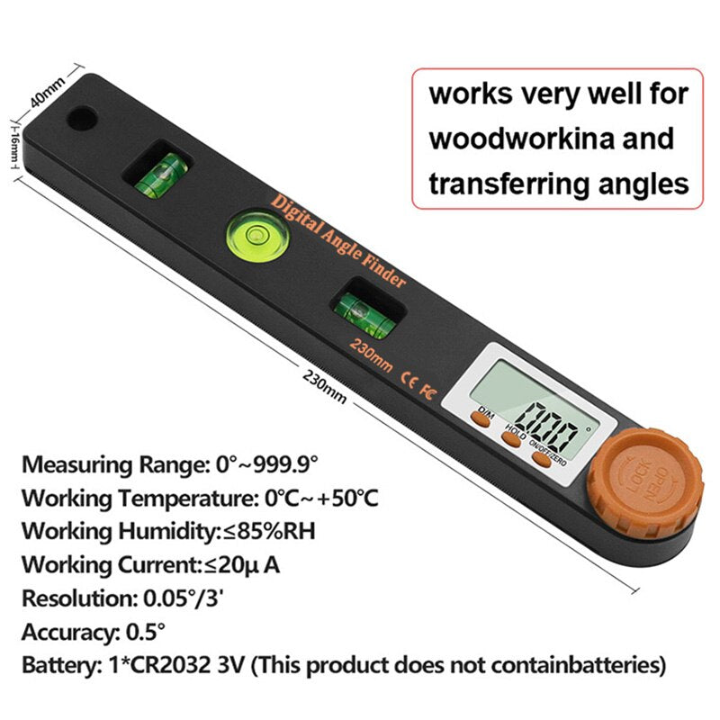 4 in 1 Digital Angle Finder