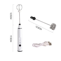 Thumbnail for Milk Frother Foam Maker High Speeds Drink Mixer Handheld