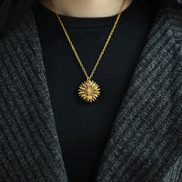 Thumbnail for Girasole™ - Sunflower Pendant Necklace (Buy 2 Get 1 FREE Today Only)!