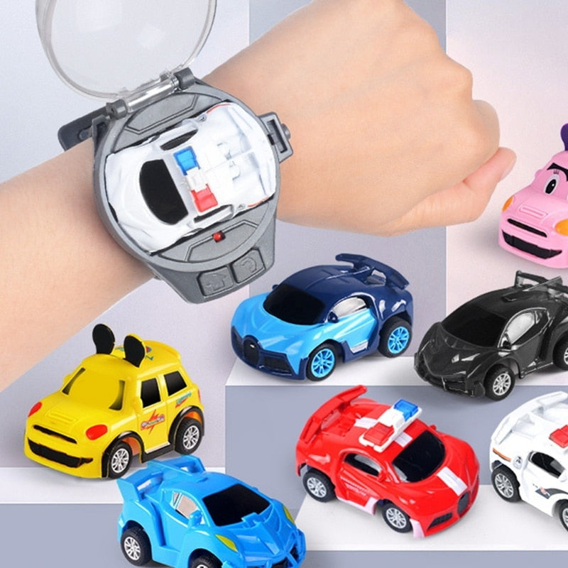 Mini Remote Control Car Watch Toy