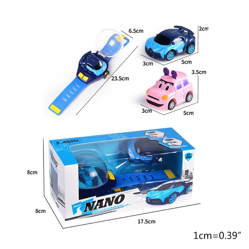 Mini Remote Control Car Watch Toy