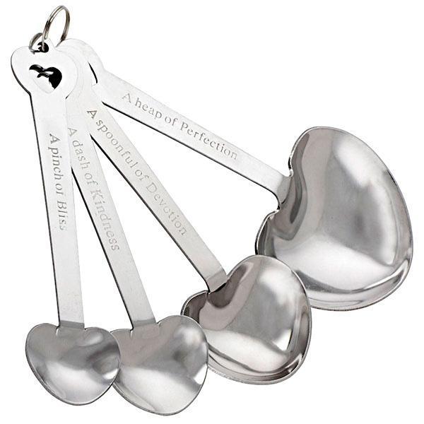 Heart Measuring Spoons (Set of 4)