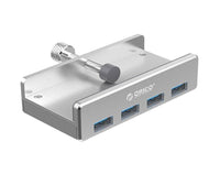 Thumbnail for 4 Port Clip-Type USB 3.0 Aluminum Hub