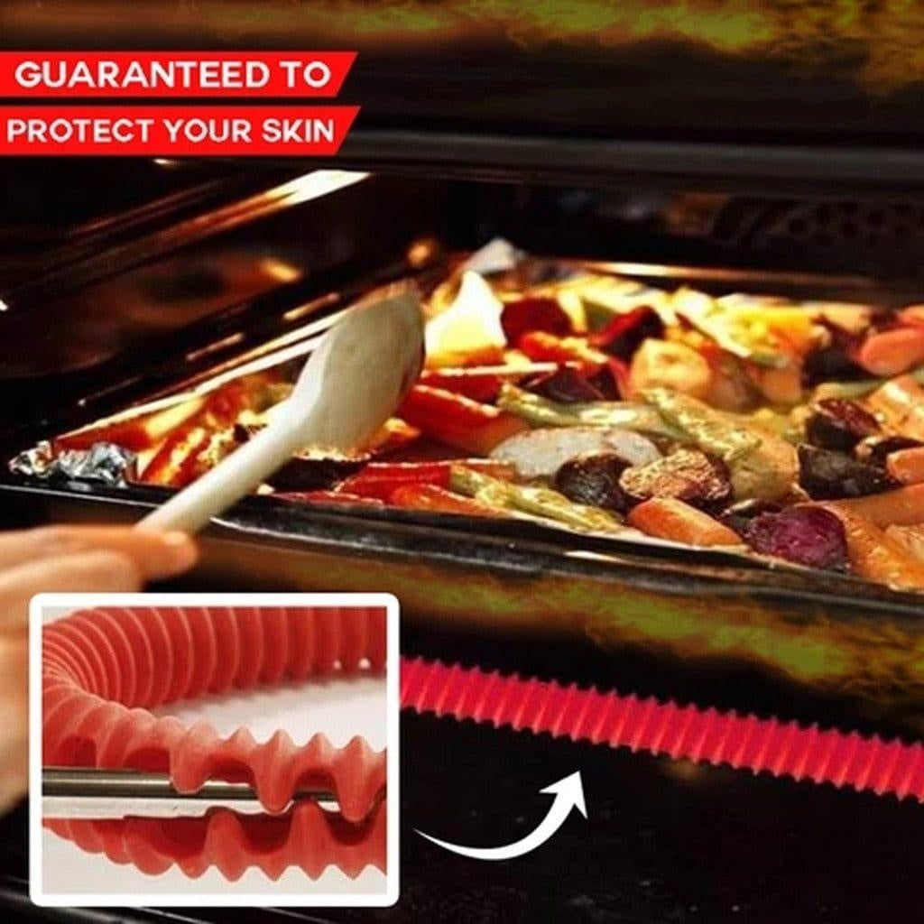 Anti-Burn Safety Oven Rack Guards PeekWise