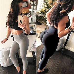 High Waist Push Up Fitness Leggings - PeekWise