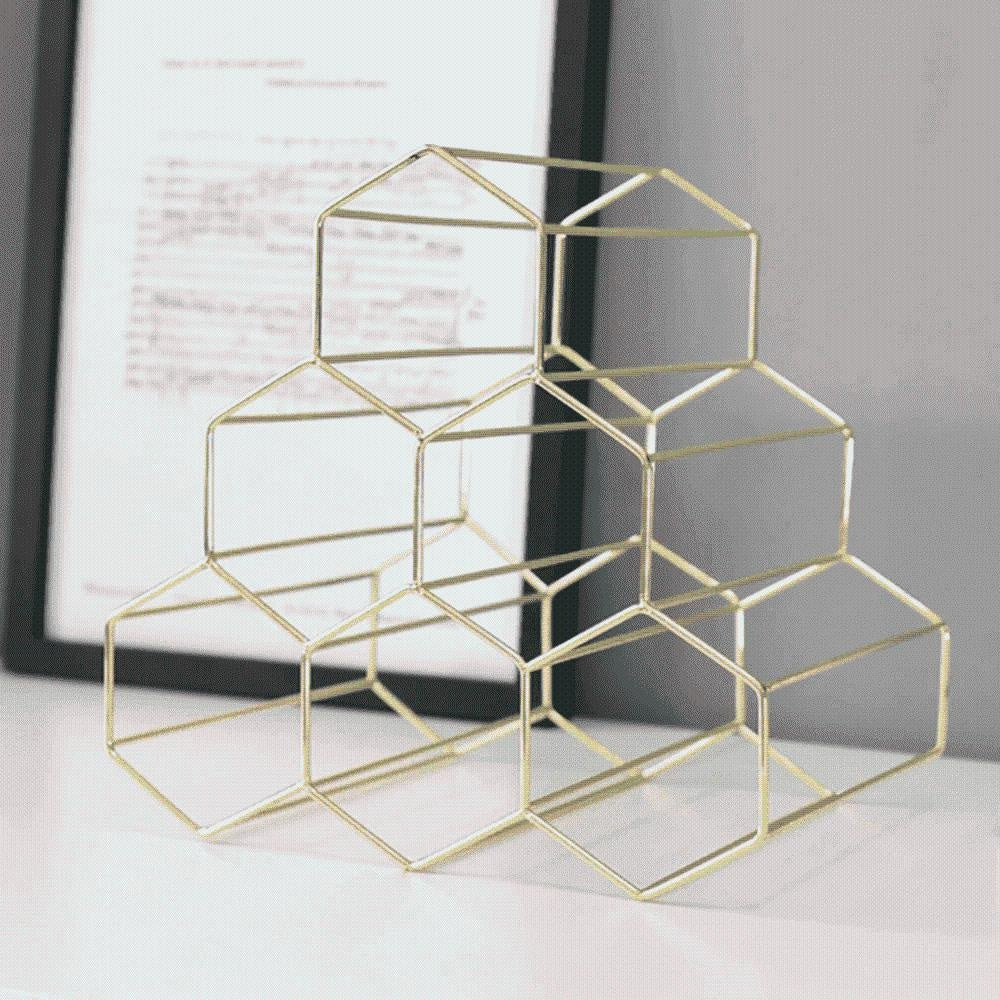 Honeycomb Wine Storage Rack PeekWise