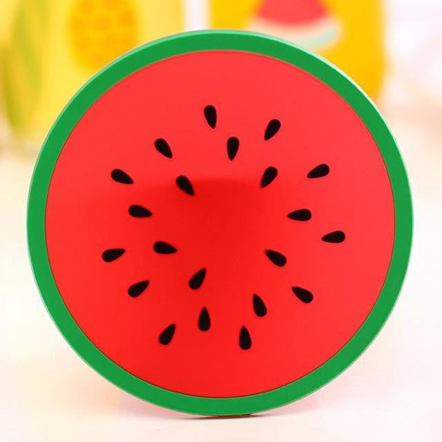 Non Slip Silicone Fruit Coasters - PeekWise