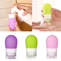 Thumbnail for Silicone Refillable Travel Bottles PeekWise