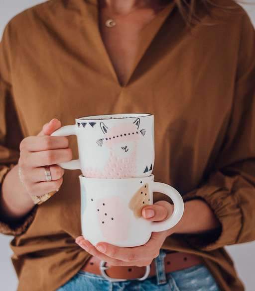 "Hurrah llama!" Mug PeekWise