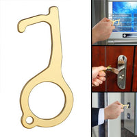 Thumbnail for Hygienic Antimicrobial Brass Door Opener & Stylus