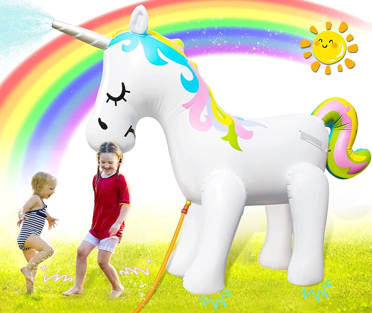 Unicorn Sprinkler for Kids PeekWise