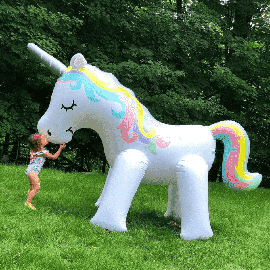 Unicorn Sprinkler Kids PeekWise