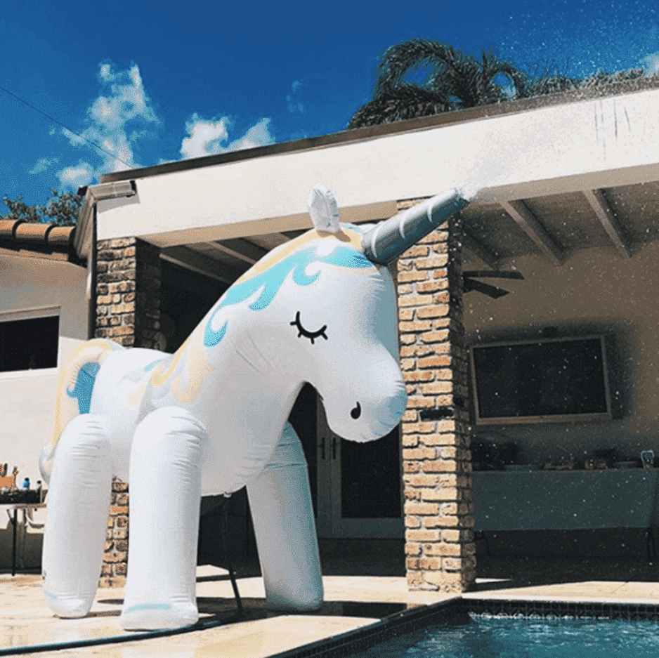Unicorn Sprinkler Kids PeekWise