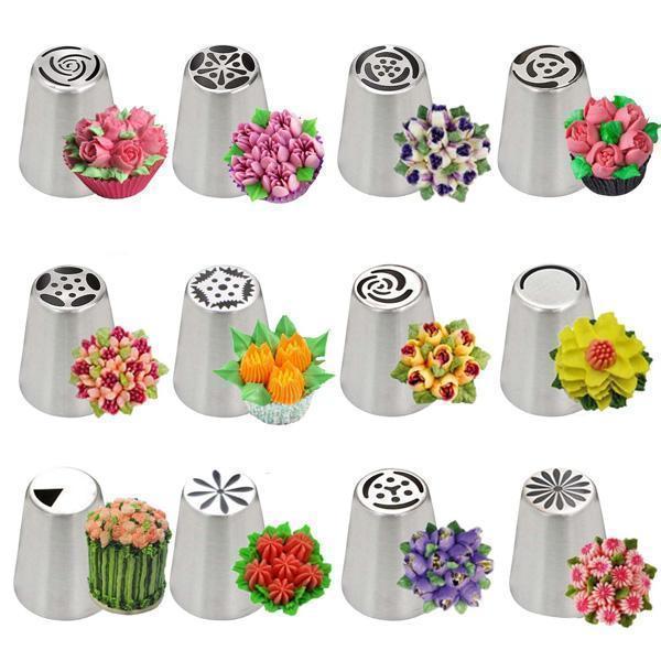 Instant-Flora Icing Nozzles (15 pieces)