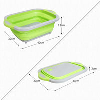 Thumbnail for Collapsible Wash Tub Cutting Board PeekWise