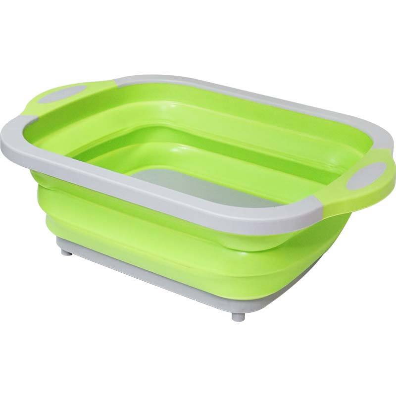 Collapsible Wash Tub Cutting Board PeekWise