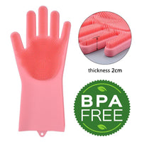 Thumbnail for Magic Silicone Cleaning Gloves (in Pair)
