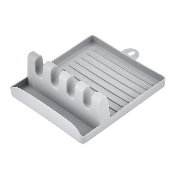 Kitchen Utensil Rest And Cover Lid Holder