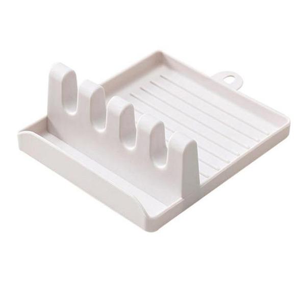 Kitchen Utensil Rest And Cover Lid Holder