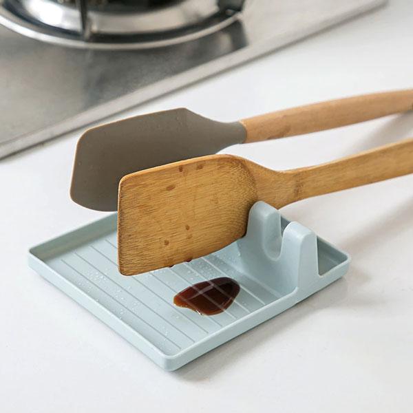 Kitchen Utensil Rest And Cover Lid Holder