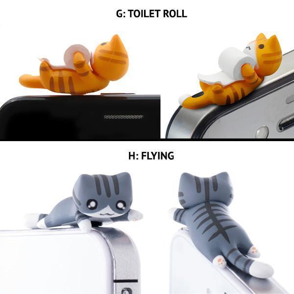 Kitty Earphone Jack Plug