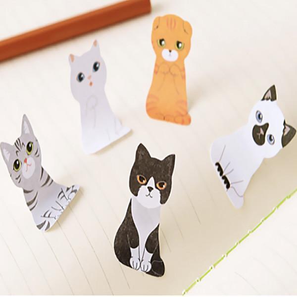 Kitty In A Box Sticky Notepads