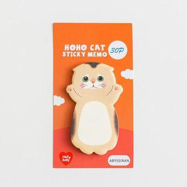 Kitty Sticky Note Memo Pad