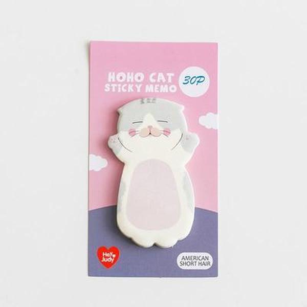 Kitty Sticky Note Memo Pad