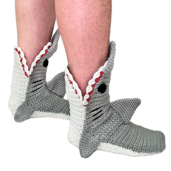 Knitted Shark Bite Socks Indoor Shoes