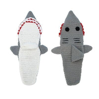 Thumbnail for Knitted Shark Bite Socks Indoor Shoes