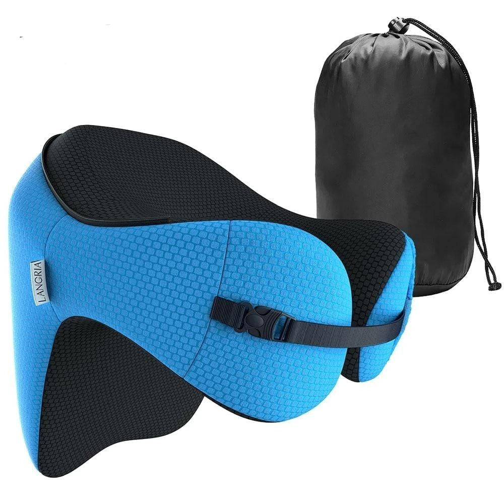 Ergonomic Hooded Travel Pillow PeekWise