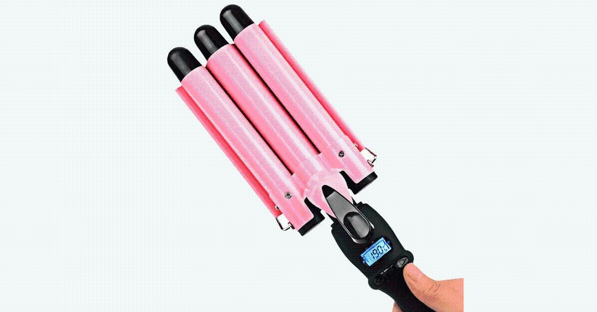 New Generation LCD Display Triple Barrel Curling Iron – The Best Way to Get Perfect Curls