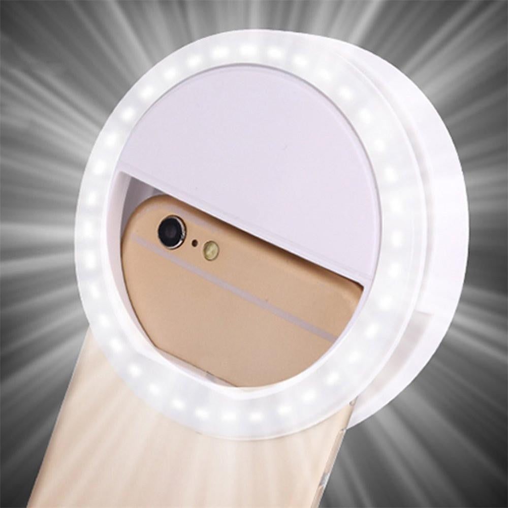 LED Clip-On Selfie Ring Light - PeekWise