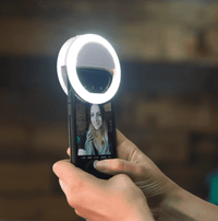 Thumbnail for LED Clip-On Selfie Ring Light - PeekWise
