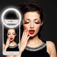 Thumbnail for LED Clip-On Selfie Ring Light - PeekWise