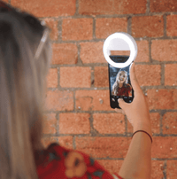 Thumbnail for LED Clip-On Selfie Ring Light - PeekWise