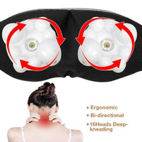 Thumbnail for Heated Back & Neck Massager - PeekWise