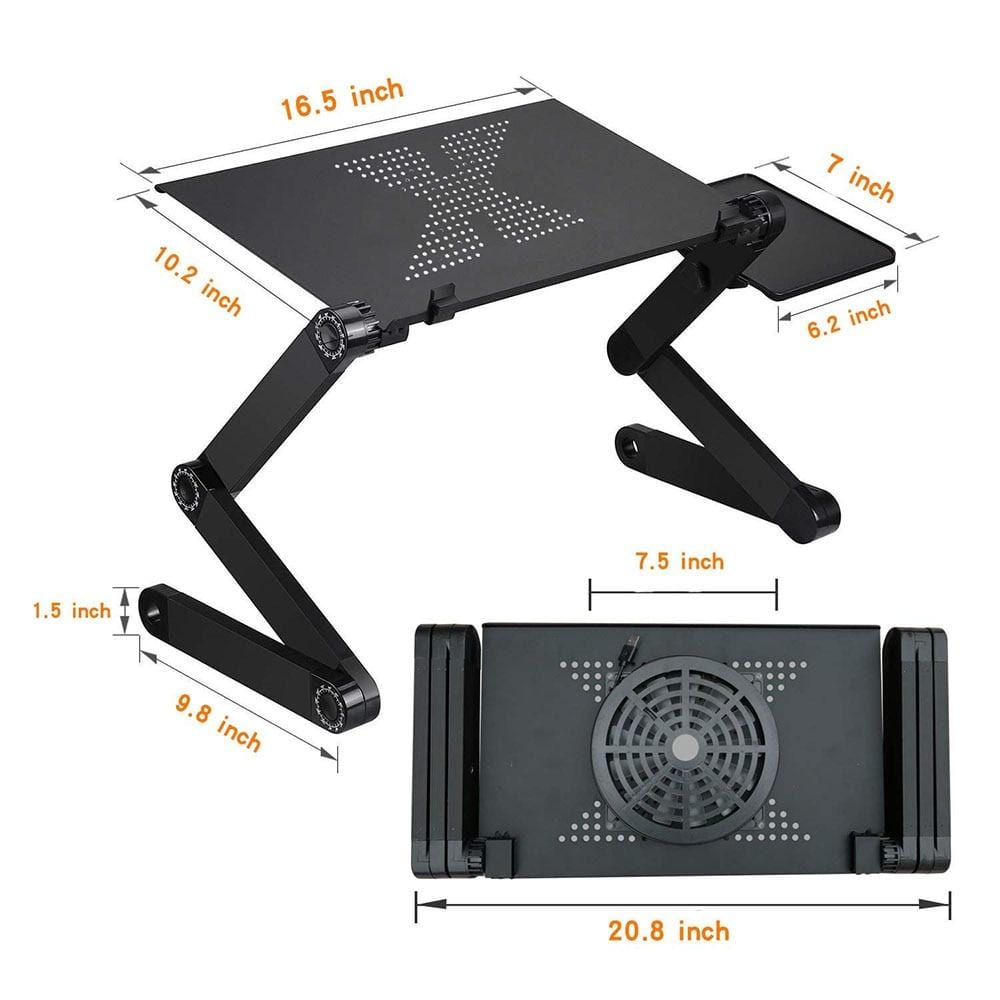 Ergonomic Adjustable Vented Laptop Stand PeekWise