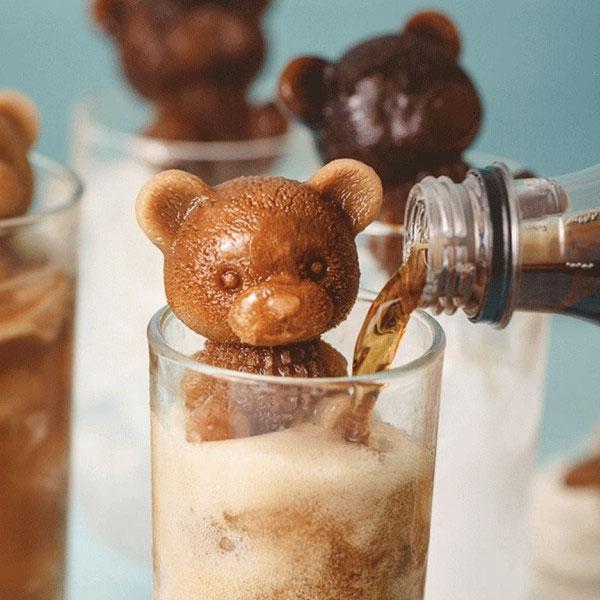 Large 3D Teddy Bear Silicone Ice Mold