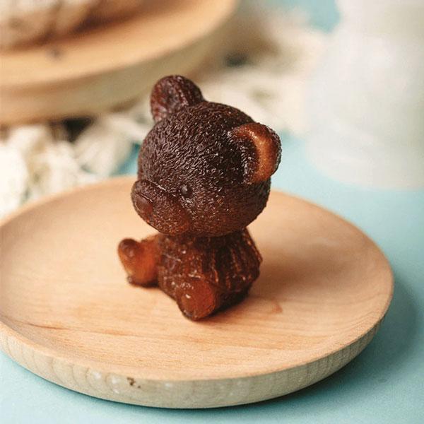 Large 3D Teddy Bear Silicone Ice Mold