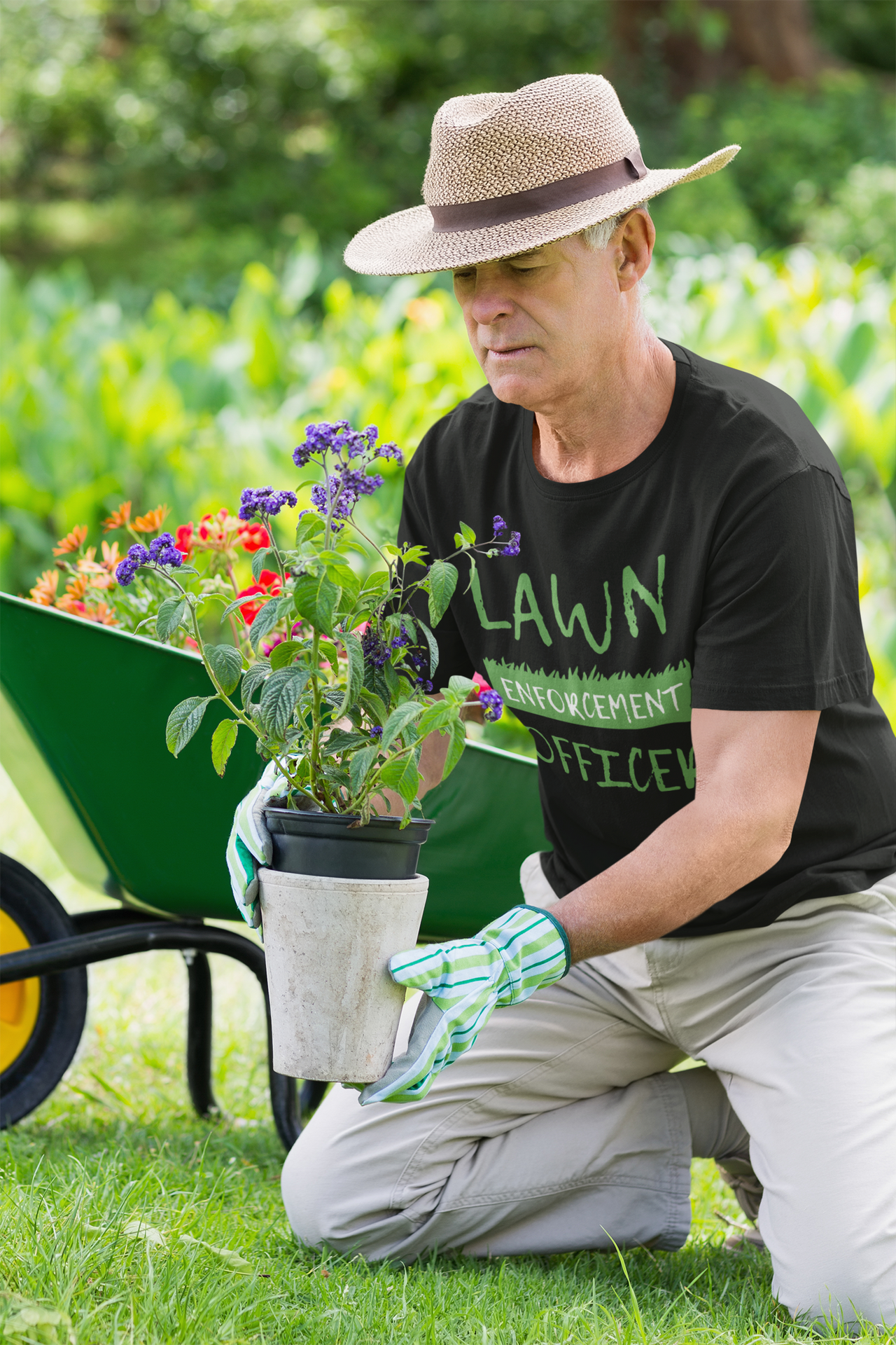 Lawn Enforcement Officer - Premium T-Shirt