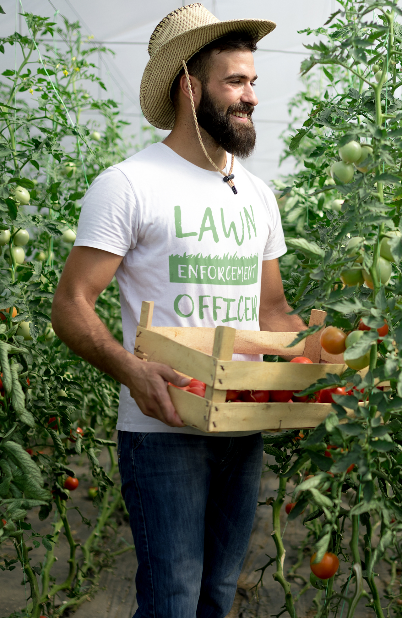 Lawn Enforcement Officer - Premium T-Shirt