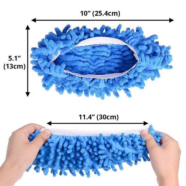 Lazy Mop Microfiber Slippers