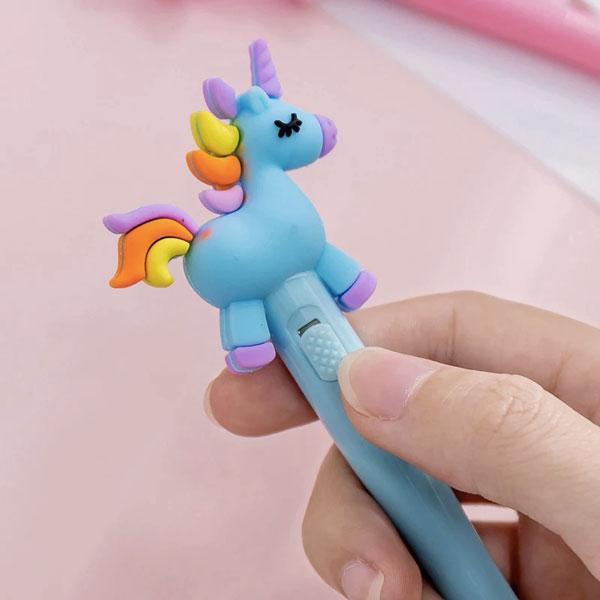 Lighted Unicorn Pen (Set of 4)