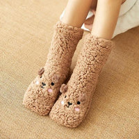 Thumbnail for Llama Alpaca Indoor Booties Woollen Socks