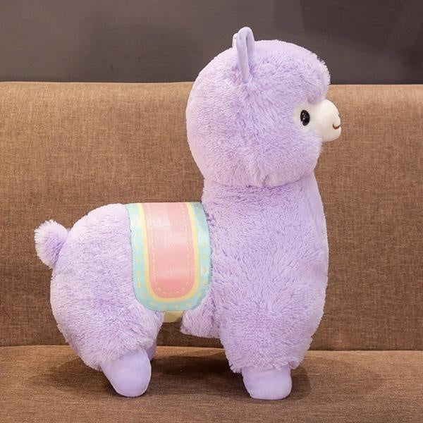 Llama Alpaca Plush Toy With Saddle